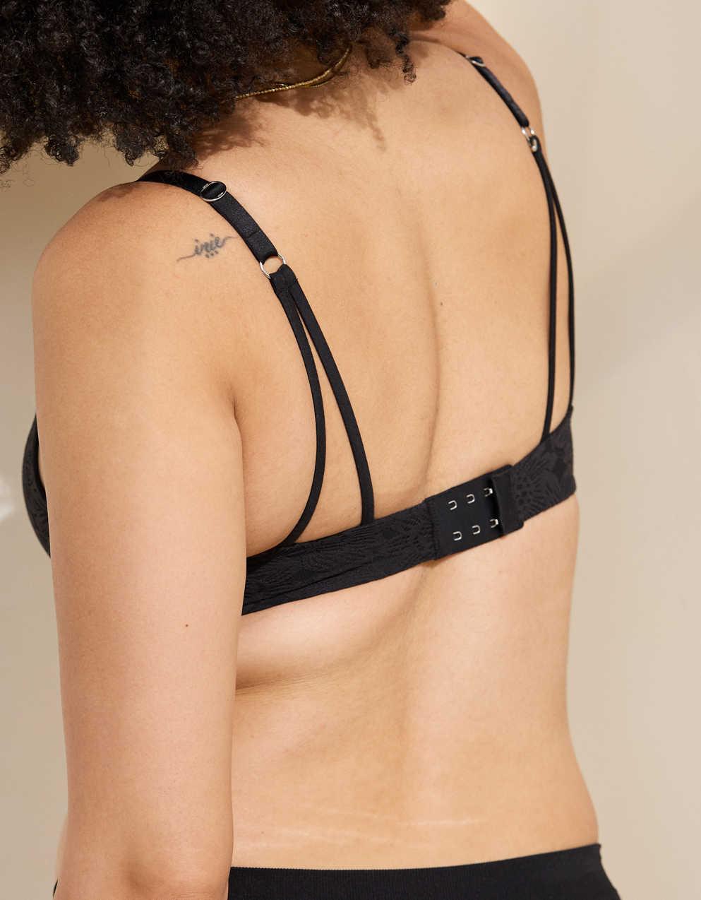 Sunnie Bloom Lace Demi Push Up Bra