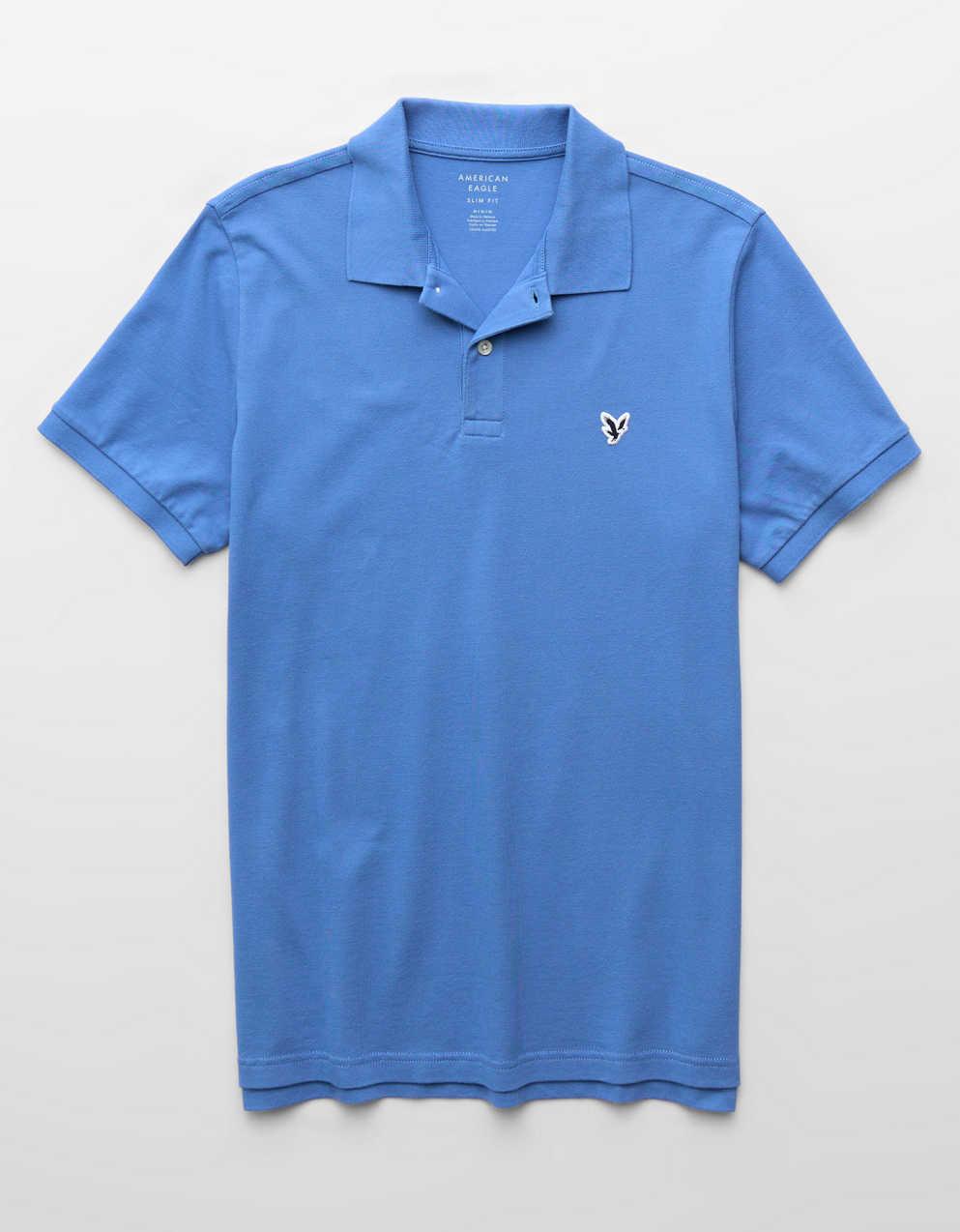 AE Slim Fit Flex Pique Polo Shirt