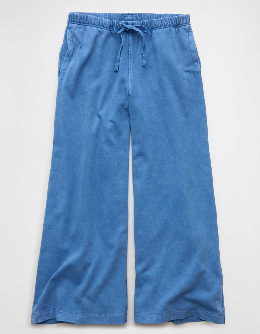 AE Everyday Luxe Wide-Leg Sweatpant