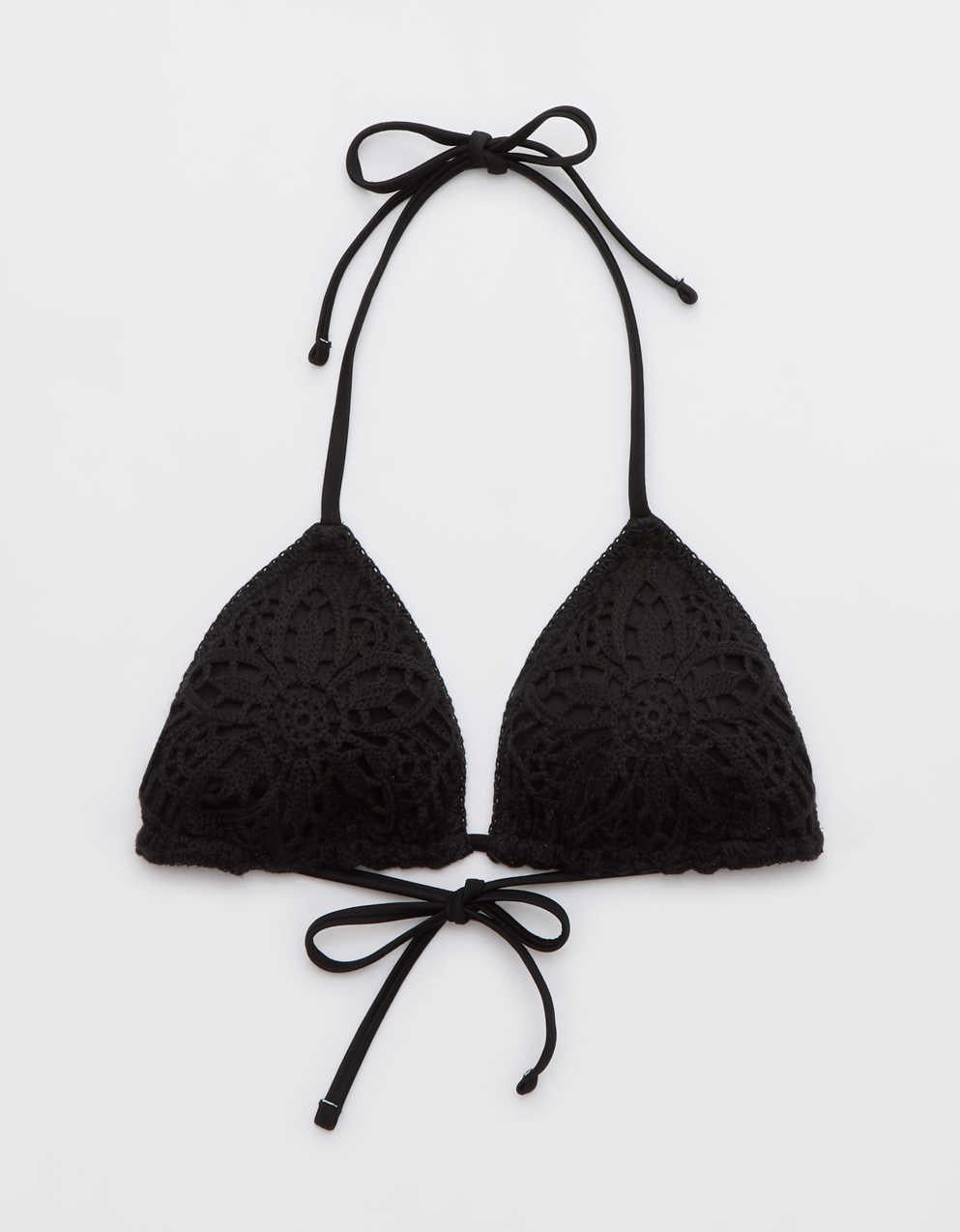 Aerie The Sun-Lover Crochet Bikini Top