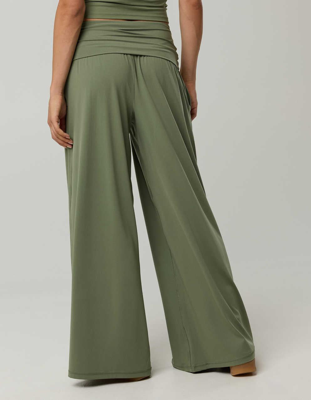 OFFLINE By Aerie Real Me Foldover Super Wide Leg Pant