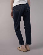 AE Stretch Super High-Waisted Ankle Straight Jean