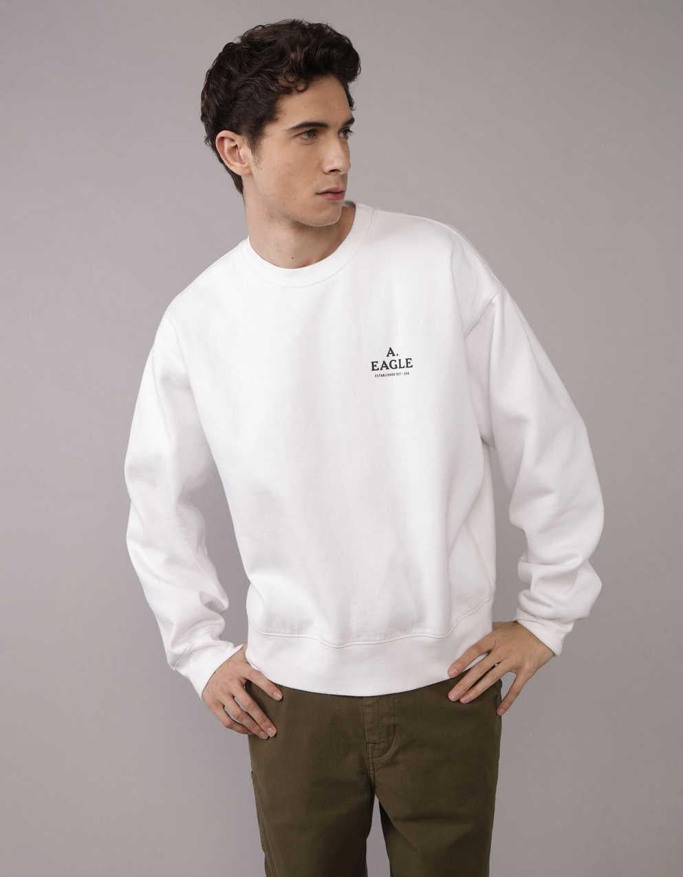 AE Graphic Crewneck Sweatshirt