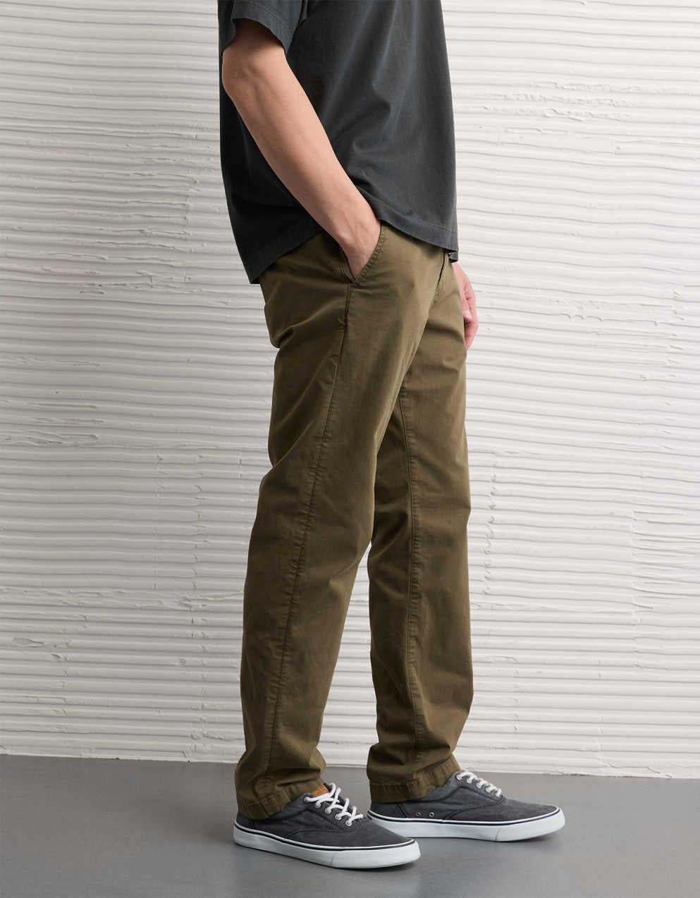 AE Flex Original Straight Lived-In Khaki Pant