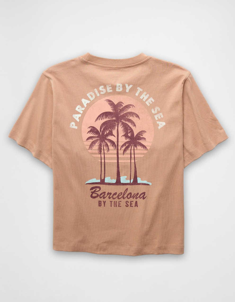 AE Oversized Food Graphic T-Shirt