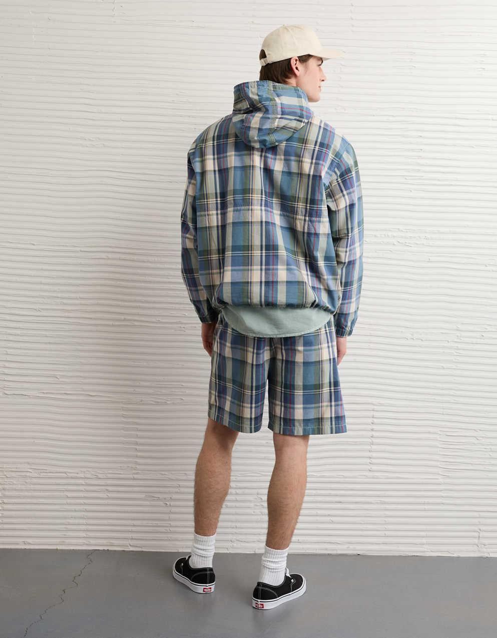 AE Plaid Anorak Jacket