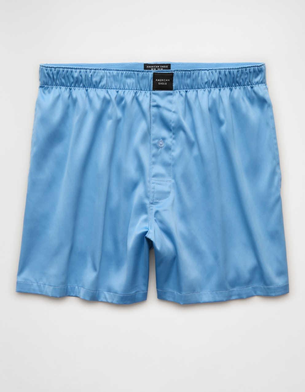 AEO Men's Satin Pocket Boxer Short