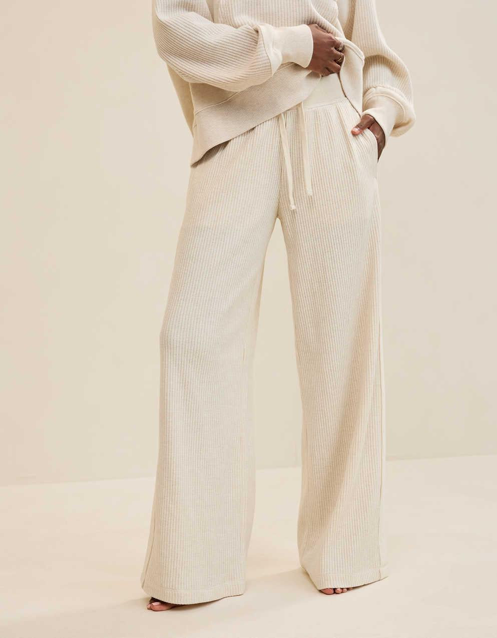 Aerie Essential Waffle Trouser