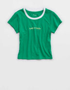 OFFLINE By Aerie Let's Stretch Ringer T-Shirt