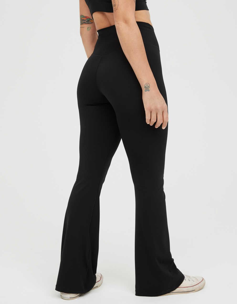 OFFLINE By Aerie Real Me High Waisted Crossover Flare Legging