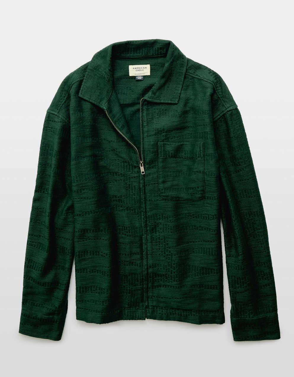 AE Textured Shacket