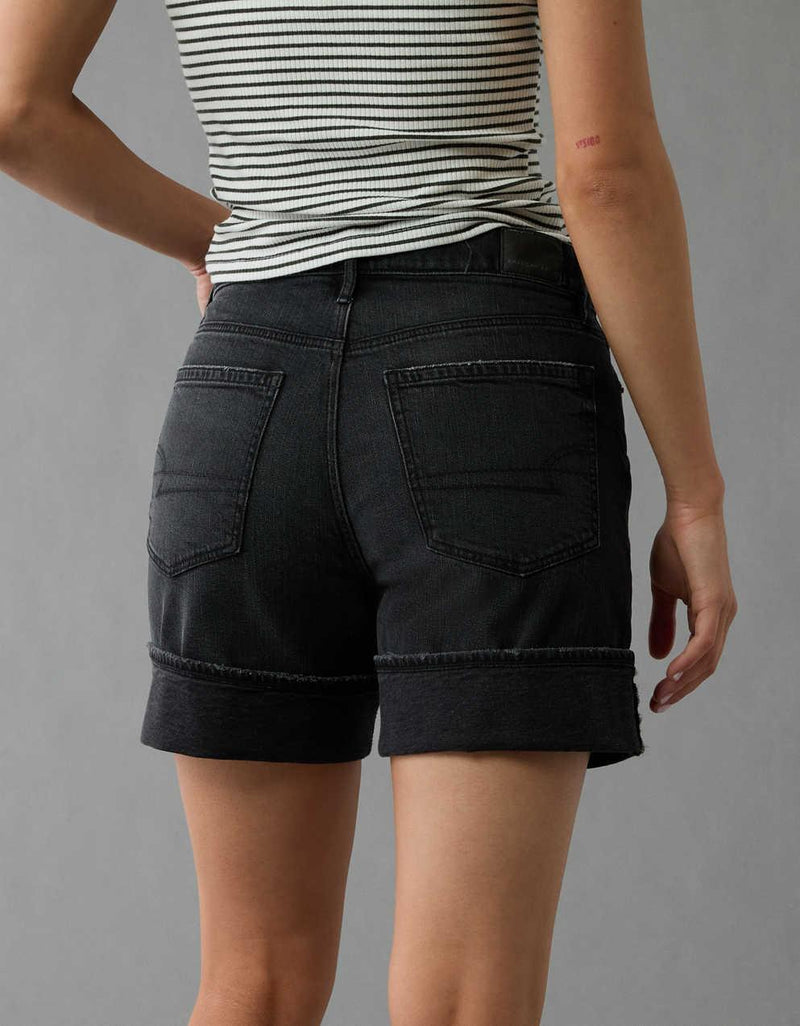AE 6" Strigid Super High-Waisted Relaxed Denim Short