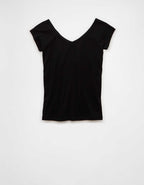AE Saltwash V-Neck Baby Tee