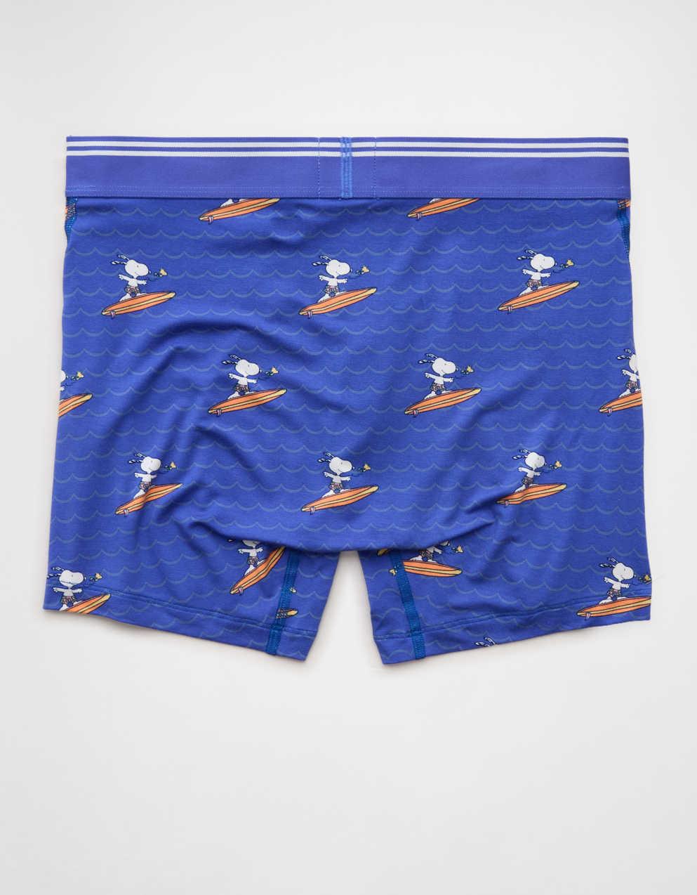 AEO Men's Snoopy 4.5" Ultra Soft Boxer Brief