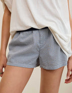 OVERSLEPT by Aerie Around Town Seersucker Boxer