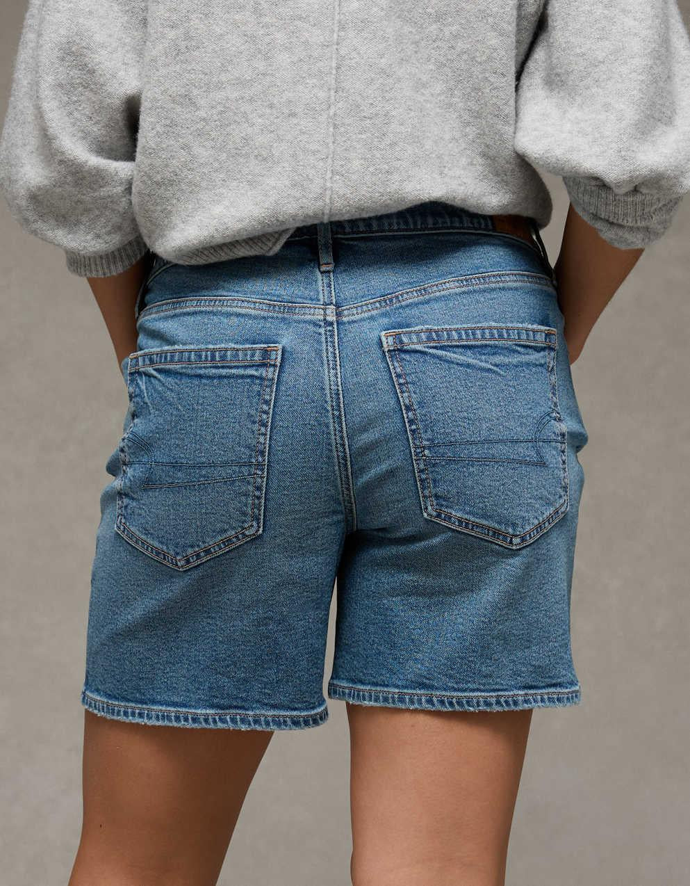 AE 6" Strigid Super High-Waisted Relaxed Denim Short