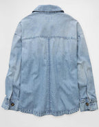 AE Studded Denim Shacket