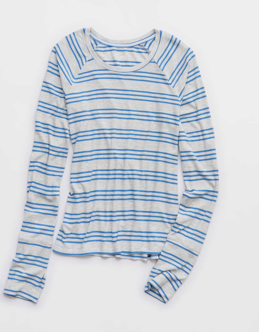 OFFLINE By Aerie Thumbs Up Fitted Ribbed T-Shirt
