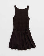 Aerie Happiest Smocked Mini Dress