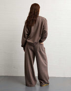 AE Everyday Luxe Wide-Leg Sweatpant