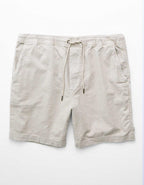 AE 8" Flex Lived-In Linen-Blend Trekker Short