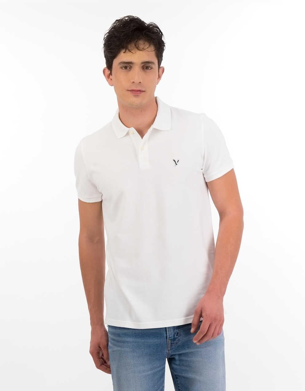 AE Slim Fit Flex Pique Polo Shirt