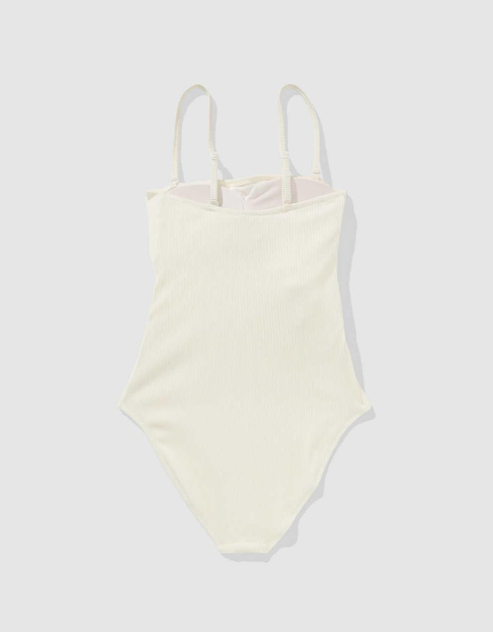 Aerie Ribbed Wrap Tie One Piece