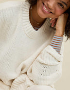 Aerie Like Candy Crew Sweater