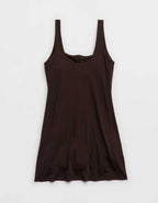 OFFLINE By Aerie Real Me Square Neck Mini Dress