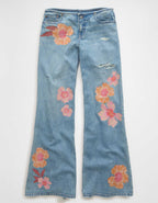 AE Super Low-Rise Baggy Flare Jean