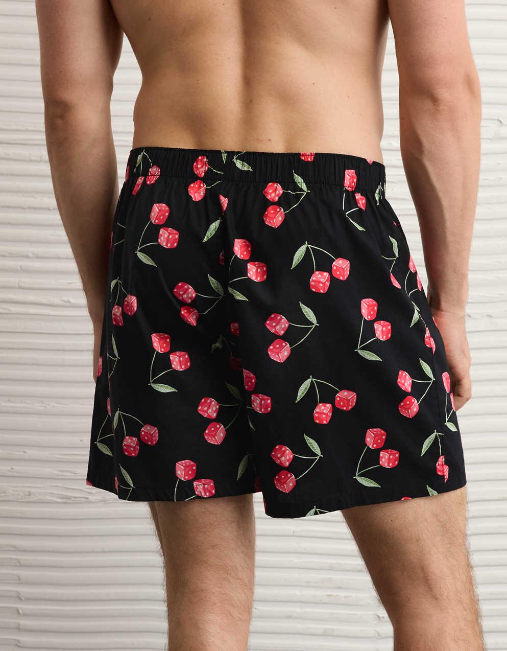 AEO Men's Cherry Dice Stretch Boxer Short