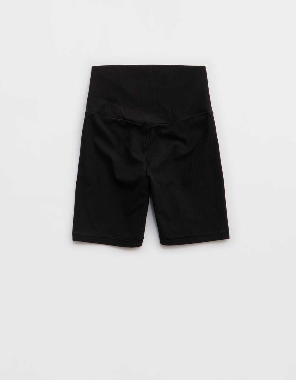 OFFLINE By Aerie Real Me XTRA Ribbed High Waisted 5" Bike Short