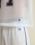 AE x Russell Athletic Graphic Mesh Jersey