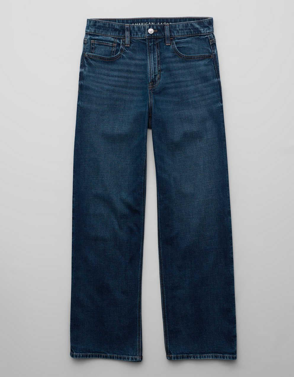 AE Super High-Waisted Baggy Wide-Leg Jean