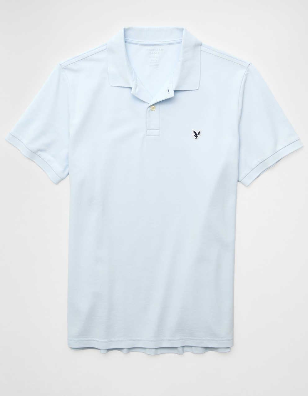 AE Slim Fit Flex Pique Polo Shirt