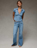 AE Short Sleeve Button Up Shirt