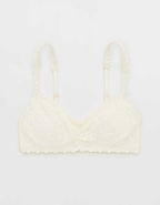 Show Off Rosey Lace Padded Scoop Bralette