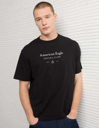 AE Standard Fit Logo Graphic T-Shirt