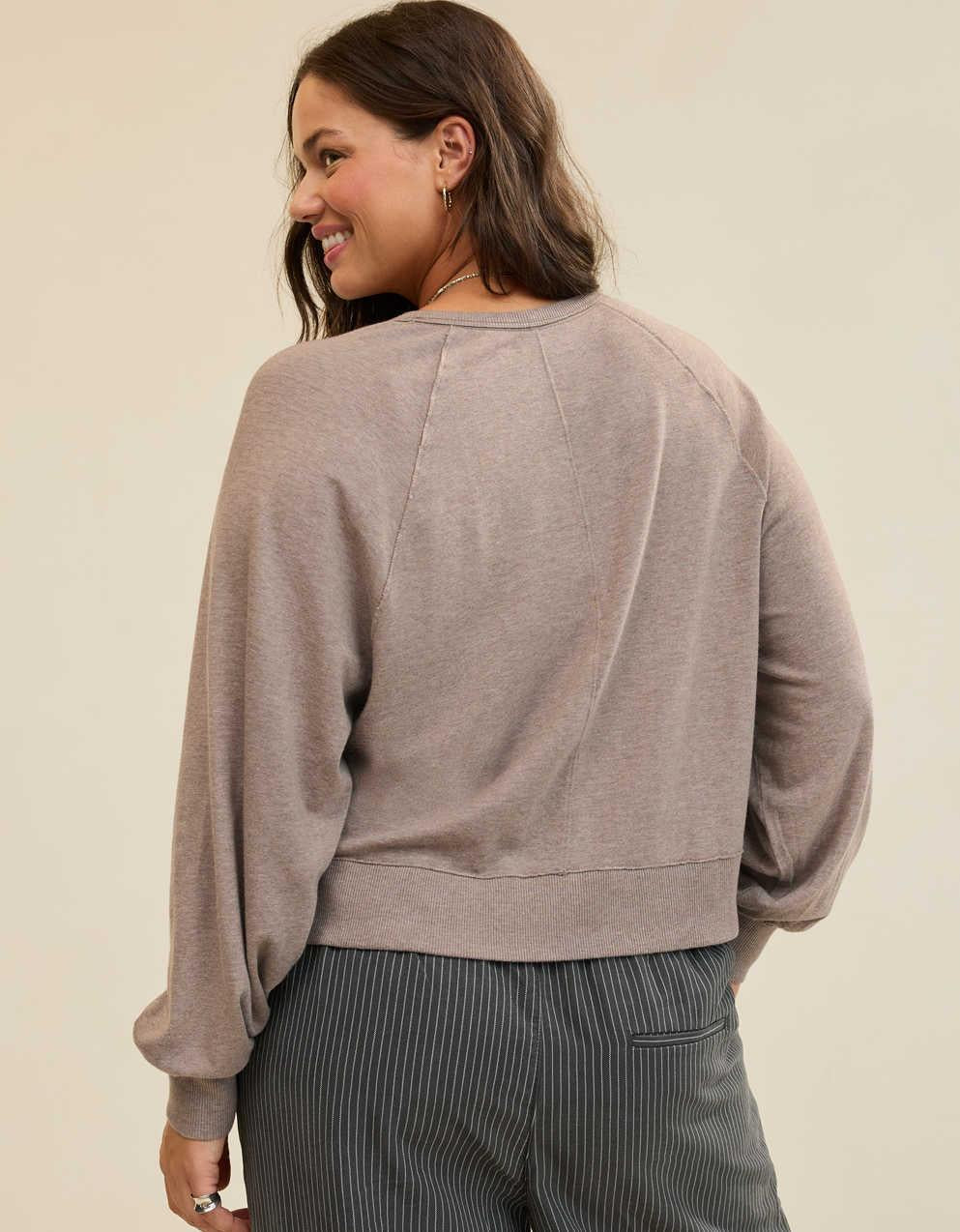 Aerie Happy Snit Henley T-Shirt