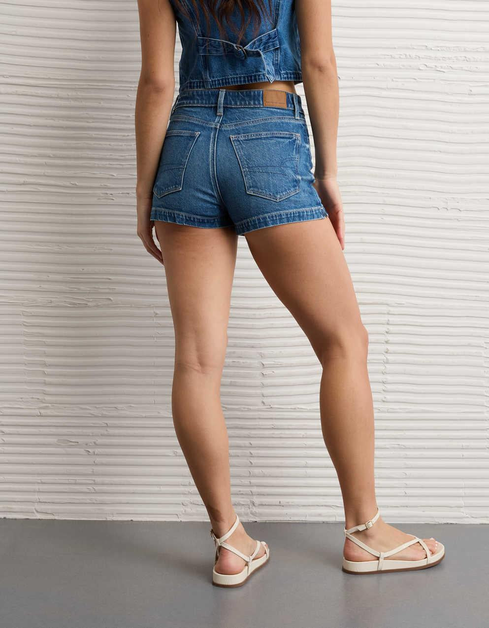 AE Stretch Denim Mom Short