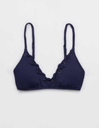 Aerie Ribbed Voop Bikini Top
