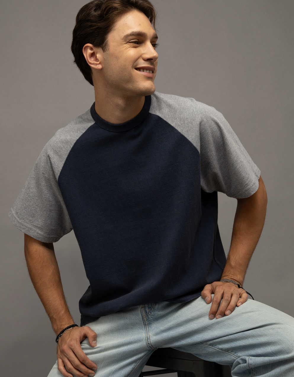 AE Relaxed Heavyweight Raglan T-Shirt