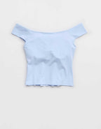 OFFLINE By Aerie Real Me XTRA Off The Shoulder T-Shirt