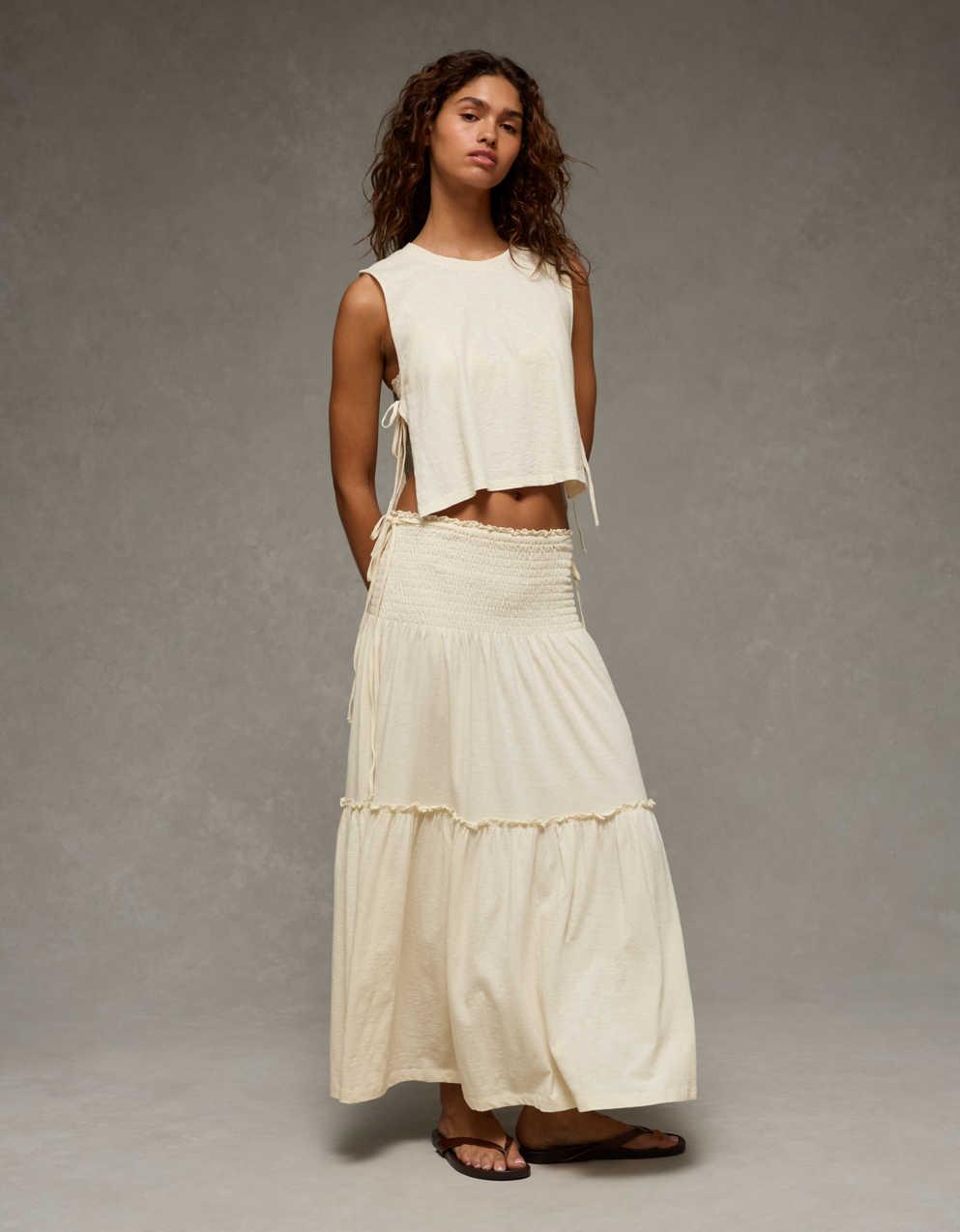 AE Sunchaser Side-Tie Muscle Tank Top
