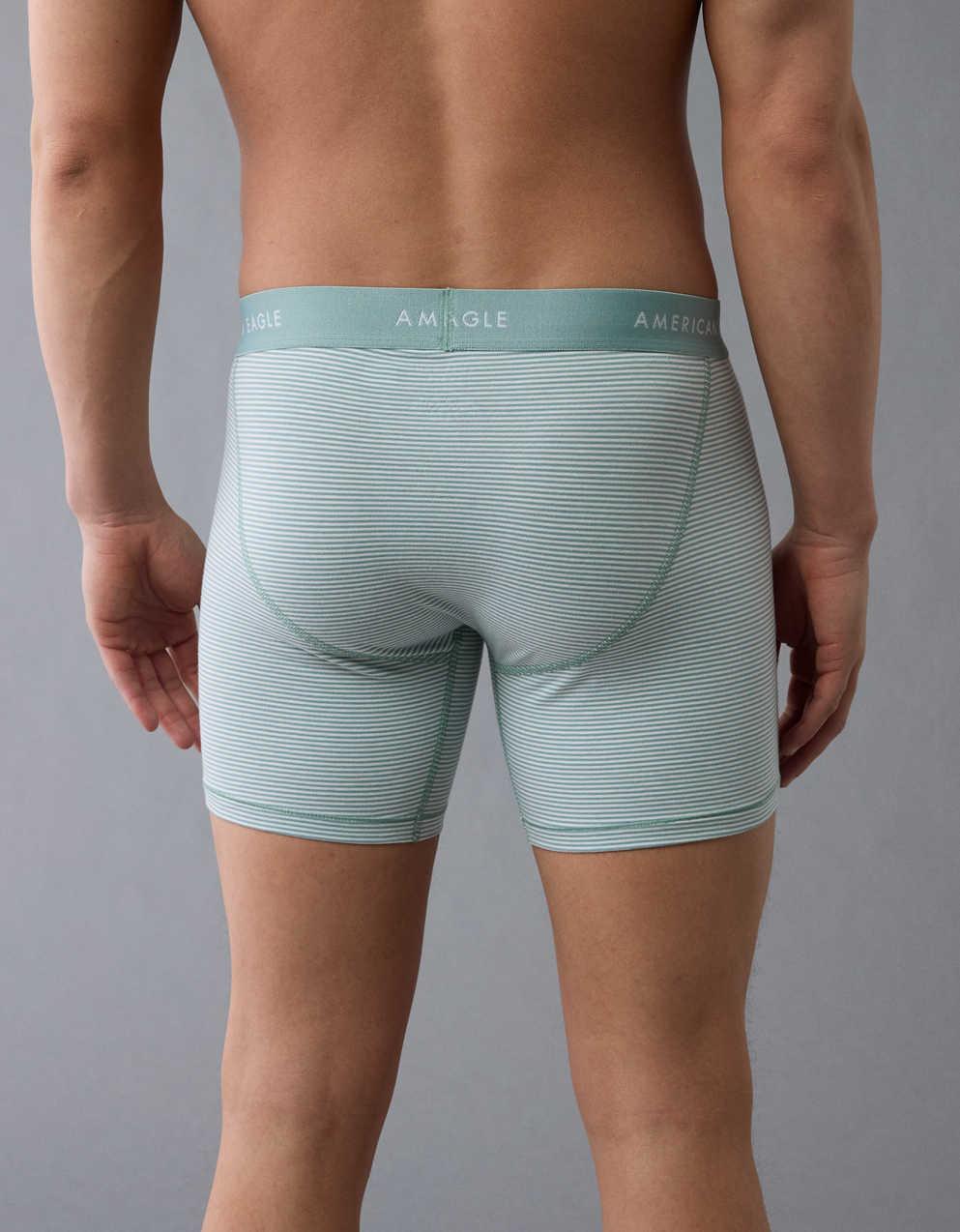 AEO Men's Striped 6" Classic Boxer Brief