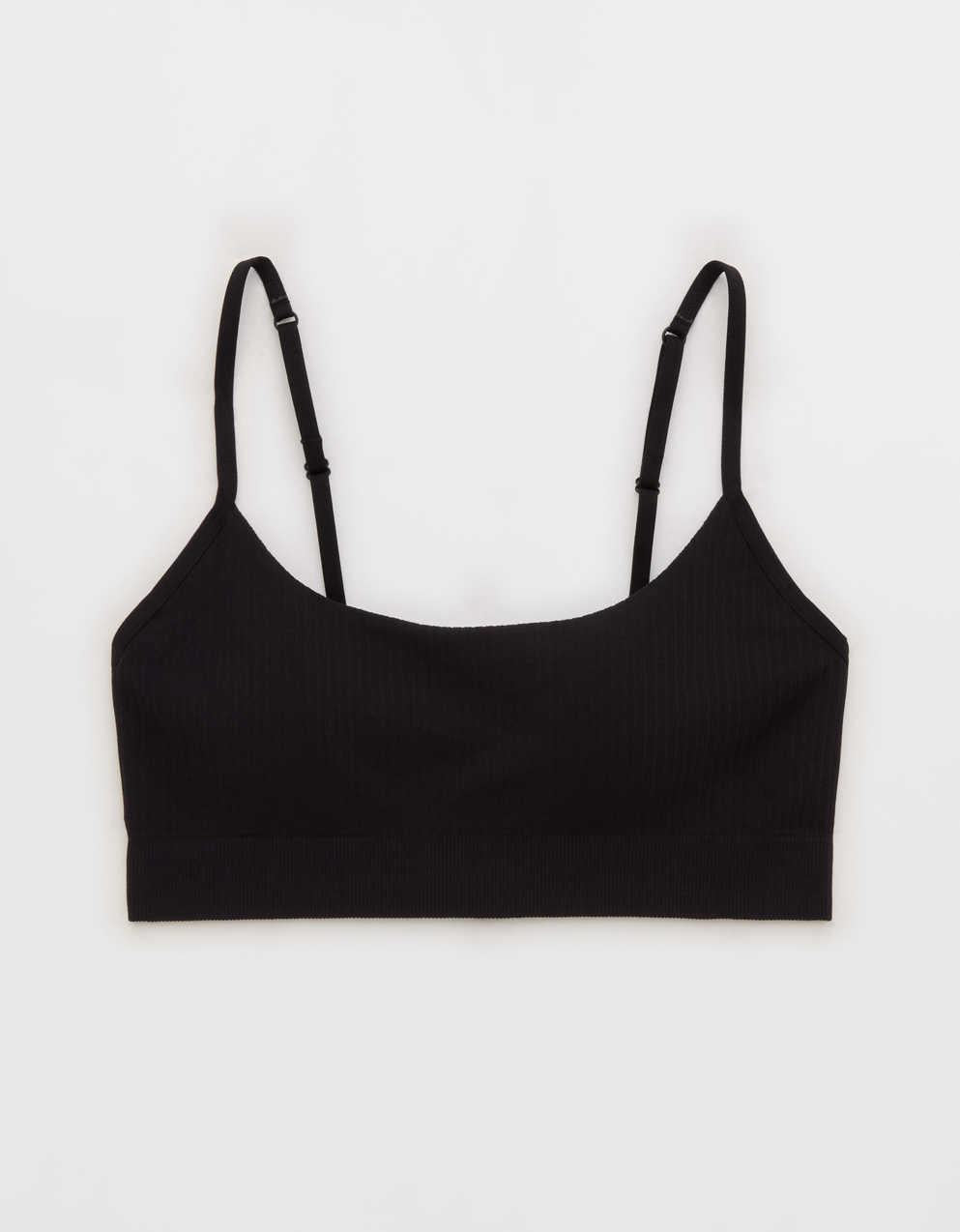 Superchill Seamless Rib Padded Scoop Bralette