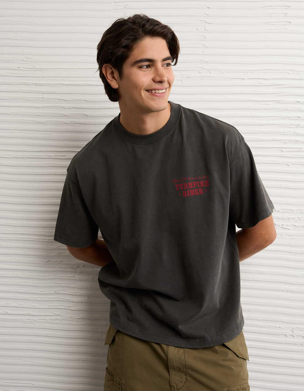 AE Boxy Destination Graphic T-Shirt