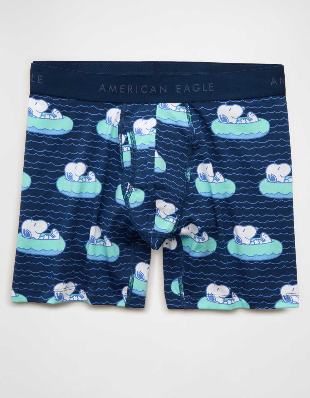 AEO Men's Snoopy 6" Classic Cotton Boxer Brief