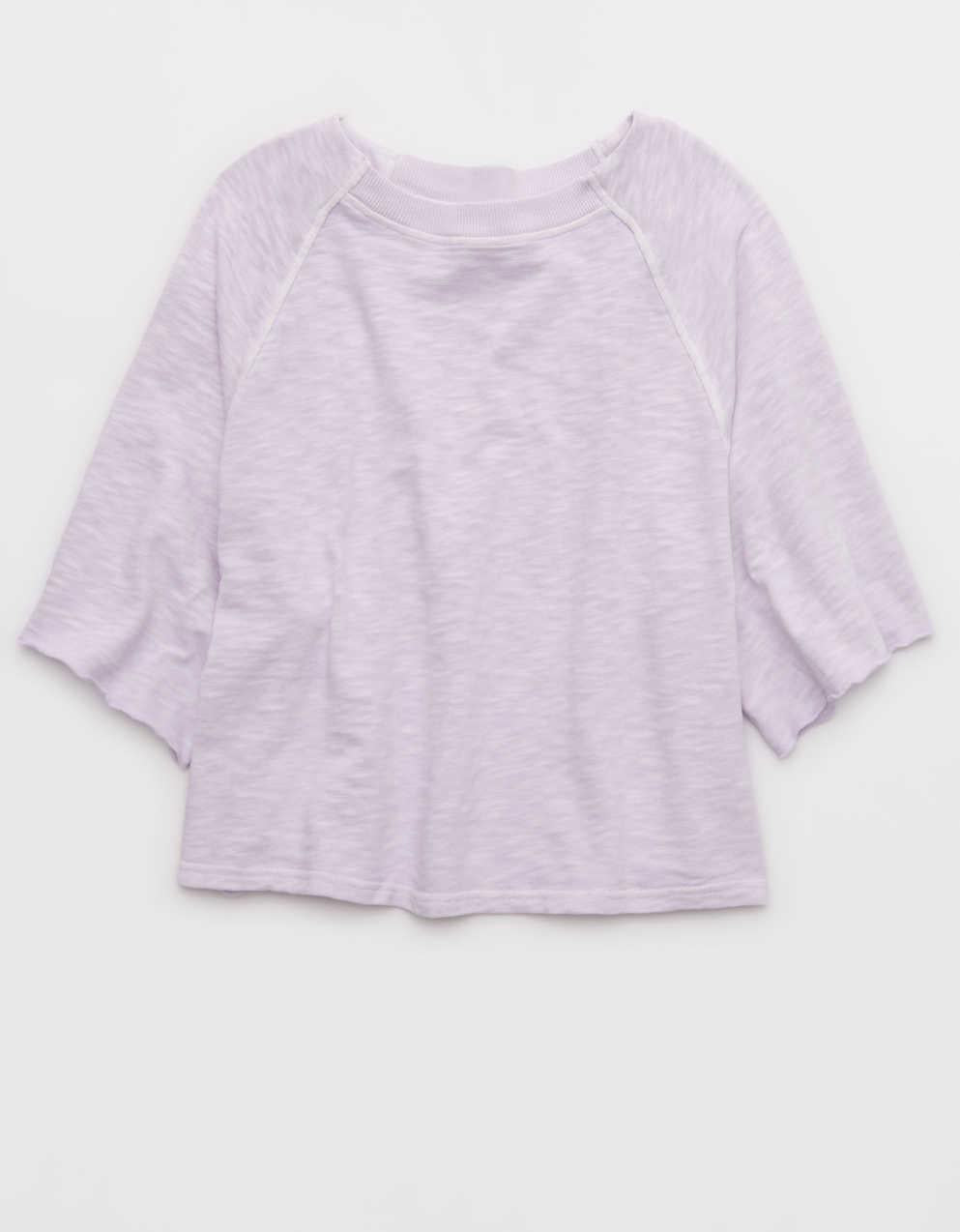Aerie It's Casual Knit Slub T-Shirt