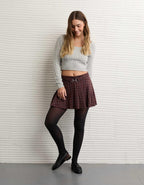 AE Mid-Rise Belted It Knit Skort